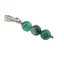 Pandantiv Agat verde sfere, 6mm