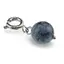 Pandantiv / Breloc cu Jasp sesame albastru sfera, 10mm