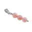 Pandantiv Coral roz sfere, 6mm