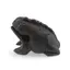 Figurina broasca vintage din lemn sculptat manual, 6,5cm