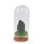 Cupola cu cristal natural Turmalina neagra bruta, 65mm