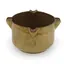 Vas din alama vintage, scrumiera, 10cm