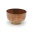 Bol din cupru vintage, model cu decor gravat, 5,5cm