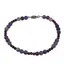 Bratara Granat si Ametist sfere, 3-5mm