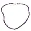Colier Granat si Ametist sfere, 3-5mm