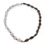 Colier Ochi de tigru neuniform si sfere 3-14mm si Cristal de stanca neuniform 10-14mm cu steluta din Hematit auriu 6mm