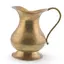Cana vintage din alama, model clasic cu toarta curbata, 13cm
