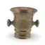 Vas vintage din alama, model clasic cu manere laterale, 5cm