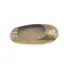 Scrumiere vintage din alama, forma de papuc gravat, 7cm