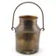 Galeata vintage cu maner din alama, 14cm
