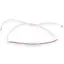 Bratara snur roz, Cuart roz discuri 5mm
