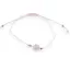 Bratara snur roz, Cuart roz sfera 8mm