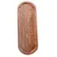 Platou din lemn natural pentru cristale, 35cm