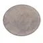 Suport vintage rotund din metal gravat cu motive ornamentale, 7cm