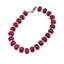 Bratara Agat rodolit discuri fatetate 8mm si Cristal de stanca sfere fatetate 3mm