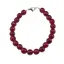 Bratara Agat rodolit sfere fatetate 8mm