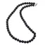 Colier Agat negru spider sfere 8mm