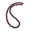 Colier Agat rodolit sfere fatetate 8mm