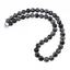 Colier Obsidian fulg de nea sfere 10mm