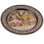 Tablou vintage din metal emailat, model camila decorativa, 25cm