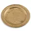 Tava vintage din alama simpla, model clasic, 17cm