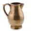 Ulcior vintage din cupru cu flori gravate, 16cm