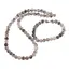Set colier si bratara  Agat dragon veins sfere fatetate 8mm
