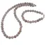 Set colier si bratara Agat gri sfere fatetate 8mm
