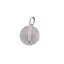Pandantiv Ametist lavanda sfera fatetata, 14mm