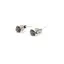 Cercei cu surub din Argint 925 si Topaz mistic, 4mm