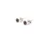 Cercei cu surub din Argint 925 si zircon lila, 4-5mm