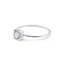 Inel din argint 925 subtire cu Topaz, marimea 59 - montura tip prong