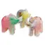 Figurina slefuita din Onix de Pakistan colorat, elefant - 6,5cm