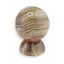 Sfera din Onix de Pakistan cu suport - 4,5cm