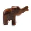 Figurina slefuita din Onix de Pakistan, elefant - 4cm