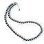 Colier Perle de Mallorca negre, sfere 6mm