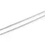 Lant argint 925 rodiat, model curb - 45cm