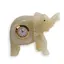 Ceas model elefant din Onix de Pakistan - 9,5cm