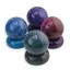 Sfera slefuita din Marmura diverse culori cu suport - 5cm