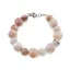 Bratara Opal roz sfere, 10-12mm