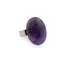 Inel reglabil ametist oval, 18-20mm