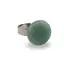 Inel reglabil Malachit rotund, 16mm
