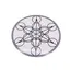 Abtibild sticker Feng Shui Cubul lui Metatron - alb, 12cm