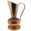 Carafa vintage din cupru batut manual, design modernist - 29cm