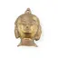 Decoratiune vintage cap Buddha din alama, 6cm