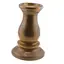 Sfesnic vintage din alama bombat, 18cm