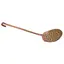 Spumiera vintage din alama perforat, 38cm