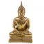 Statueta vintage Buddha din alama, mudra Dhyana - 15cm