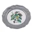 Tavita decorativa metalica vintage cu insertie ceramica, 10cm