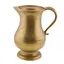 Ulcior vintage din alama cu maner gravat, 18cm